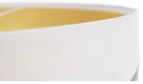 Csillár zsinóron SWING 1xE27/60W/230V szürke/fehér/arany