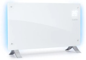 Klarstein Bornholm Curved Ambient, konvektor, 1000/2000 W, fehér