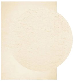 HUARTE krémszínű rövid szálú puha és mosható szőnyeg 120x170 cm