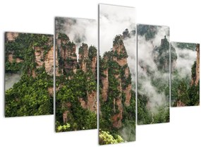 Kép - Zhangjiajie Nemzeti Park, Kína (150x105 cm)