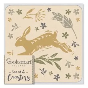 Foxy 4 db-os parafa poháralátét készlet - Cooksmart ®