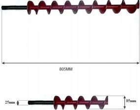Hef Eko Plus Kazáncsigák Ékszíjtárcsa 15-30Kw L= 805mm.