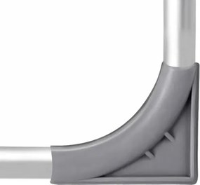 Deuba 4 darabos kempingszék szett - ezüst