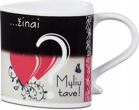 Thermoaktív bögre Szeretlek litvánul 300ml
