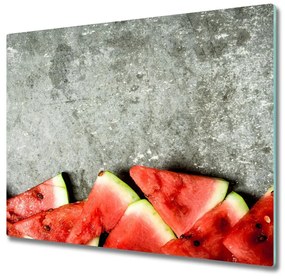 Üveg vágódeszka szeletelt görögdinnye 60x52 cm
