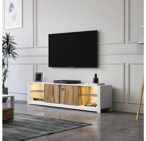 TV asztal/szekrény Adios (fehér tölgy). 1107999