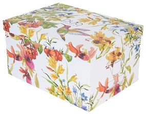 Kolibri madaras porcelán teás készlet fémszűrővel - 2 személyes - 270/900 ml