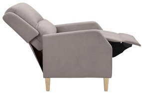 Szürke relaxációs fotel Dina – Støraa