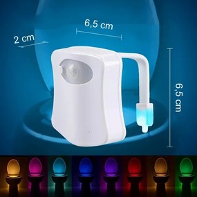 LED WC csésze világítás