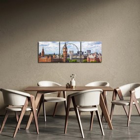Kép - Big Ben (órával) (90x30 cm)