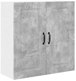 Fali konyhaszekrény Beton Szürke 80 x 31 x 80 cm Faanyag