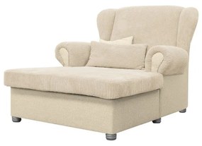 Bézs kordbársony heverő Lord – Ropez