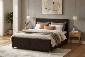 PATI ágy 180x200 cm Barna Matrac nélkül