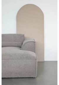 Világosszürke sarokkanapé (jobb oldali) Flex Felix – Miuform