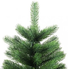 Zöld műkarácsonyfa élethű tűlevelekkel 65 cm
