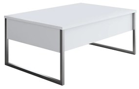 Dohányzóasztal Luna 1 (fehér + ezüst) . 1102327