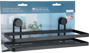 Bathroom Solutions Fürdőszoba fém polc 25 x 10 x 8,7 cm
