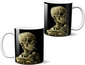 Koponyás bögre égő cigarettával Vincent Van Gogh