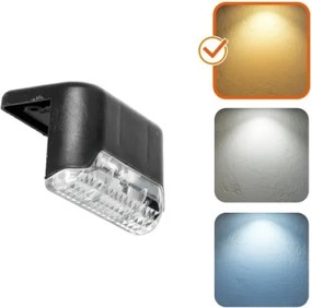 KÉSZLET 8x LED Napelemes lépcsőház világítás LED/0,06W/1,2V 3000K IP44 600 mAh