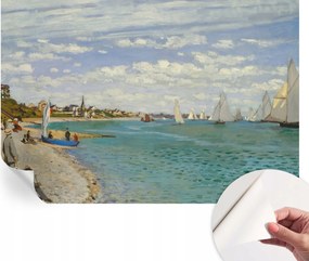 Modern öntapadós fali fotótapéta Tengerparti tájkép 152x104 cm