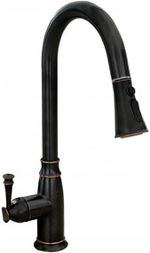 Konyhai csaptelep Rea Deco old high black