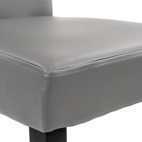 Megan 4+1 étkező garnitúra fehér-szürke
