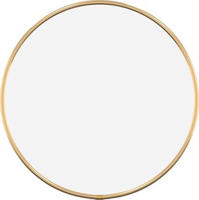 vidaXL arany falitükör Ø 30 cm Kerek