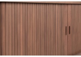 Barbier tolóajtós barna komód - Zuiver