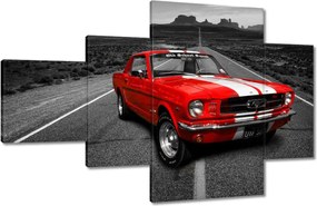 Képek 130x80 Piros Ford Mustang