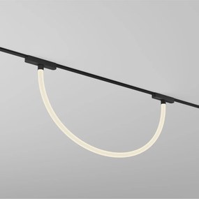 DK/EU-5327-BK Slim magnetic track light AIR RAY, 12W, 3000K, black color — DK/EU-5327-BK