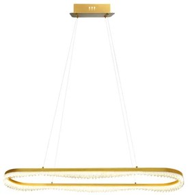 LED csillár kábelen LED/45W/230V aranyszínű