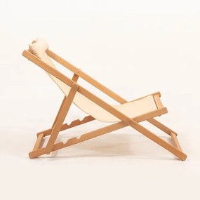 Kerti napozóágy bézs/szilfa