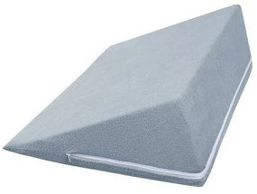 Bellatex Ék alakú fejtámla, kék, szürke, 80 x 50 x 20 cm