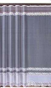 Mg Függöny 618/130 Fehér 300x250 kész szalaggal