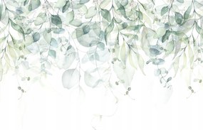 Fotótapéta Függő Zöld Levelek Természet Hálószoba Nappali 294x260 01F