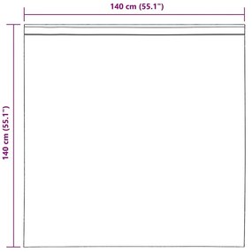 2 db fekete fátyolfüggönyök fülecske tetejével 140x260 cm