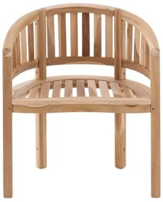 Kerti szék DIVERO® 83 x 68 x 48 cm - tíkfa