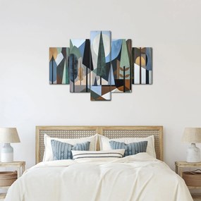 Kép - Természetes geometriai absztrakció II. (150x105 cm)
