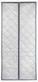 Szürke-ezüstszínű termo függöny ajtóra 90x200 cm – Maximex