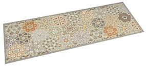 mosható hatszögletű pasztell bársony konyhaszőnyeg 45x150 cm
