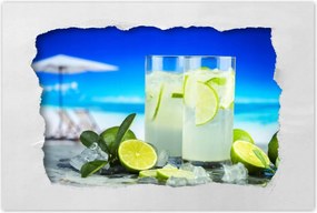 Poszterek 90x60 Felfrissülés a tengerparton