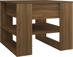vidaXL sonoma tölgy színű szerelt fa dohányzóasztal 55,5 x 55 x 45 cm