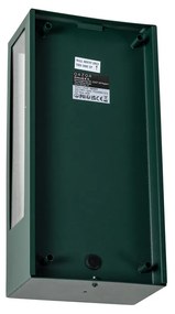 Kültéri fali lámpa sötétzöld szürkületi érzékelővel IP44 - Rotterdam