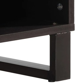 tömör nyers mangófa TV-szekrény 100 x 34 x 46 cm