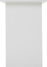 PC asztal, fehér, VERNER NEW