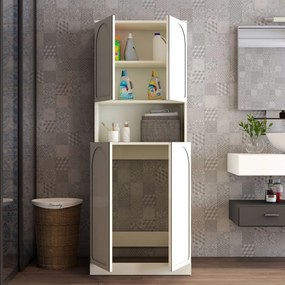 Lyon fürdőszobaszekrény, krém, 70 cm – TR845HCT4402