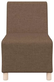 barna szövet kanapéfotel 55 cm