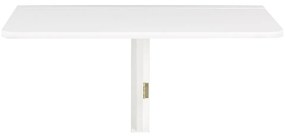 Trento fehér falra szerelhető lehajtható asztal, 56 x 80 cm - Støraa