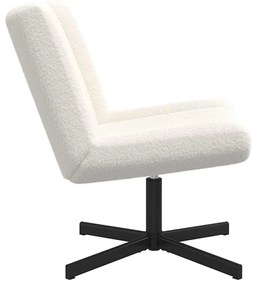 Forgószék Krém 63 x 75 x 76 cm Báránybőr