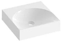 Mosdótál Ravak Lite 45x45 cm fehér akkumulátornyílás nélkül, túlfolyó nélkül XJX01345000